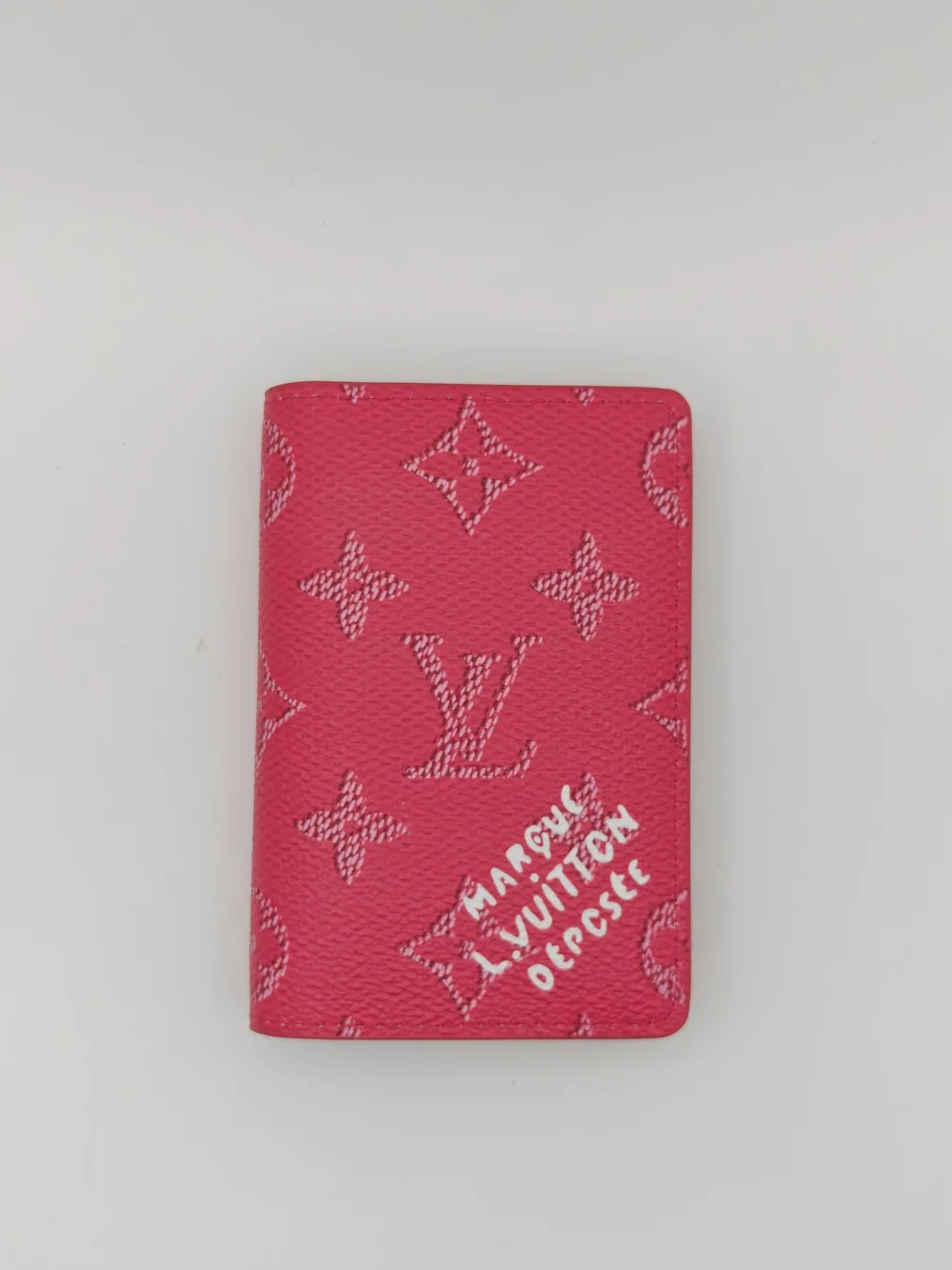 Louis Vuitton Pink Monogram Canvas Pocket Organizer Wallet